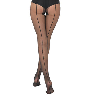 Back Vertical Line hosiery