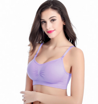 Pregnant women Nursing Bra Without rims buckle