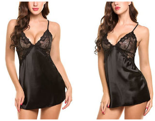 Silk Lace Chemise Lingerie