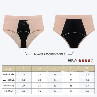 Briefs High Waist Breathable Menstrual Panties