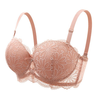 Push-up Lace Bra with Steel Ring