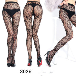 Stockings Jacquard Net Pants Hollow Temptation Fishnet Stockings Bottoming Pantyhose