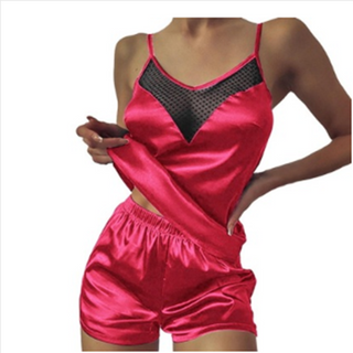 Silk Camisole and Short Set Sleepwear