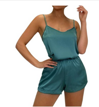 Silk Camisole and Short Set Sleepwear