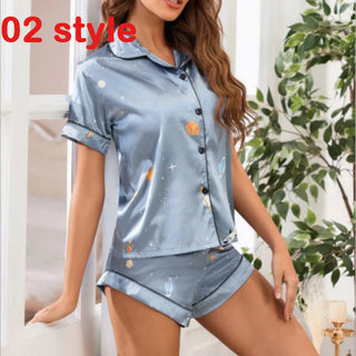 Casual Shorts Set Sleepwear