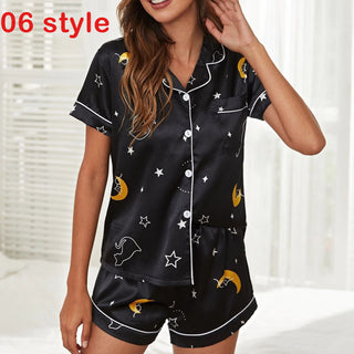 Casual Shorts Set Sleepwear