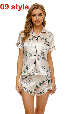 Casual Shorts Set Sleepwear