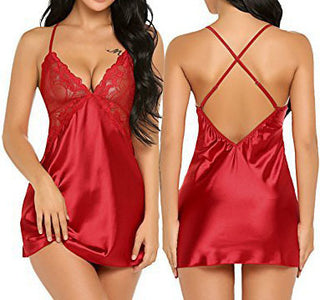 Silk Lace Chemise Lingerie