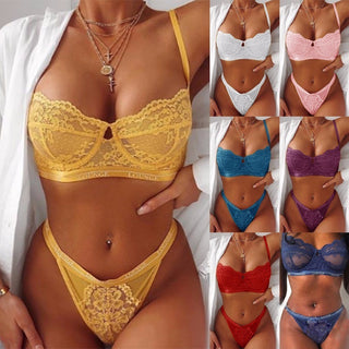 Three-point Push-up bra Lingerie set