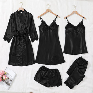 Silk Camisole and Short robe set Sleepwear