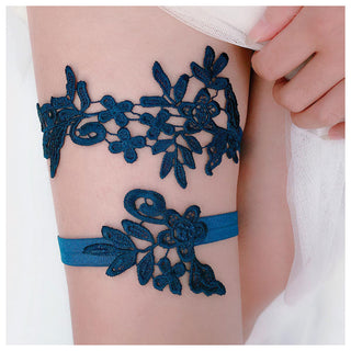 Lace Garter Multi-color Thigh Ring Western Style Wedding Garter