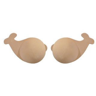 Invisible silicone Stick-on bra