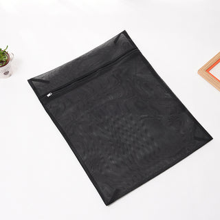 Thickened black laundry bag