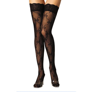 Sexy Jacquard Stockings Fun Stockings Hollow  Net Stockings