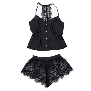 Suspender Camisole and Short Set Sleepwear