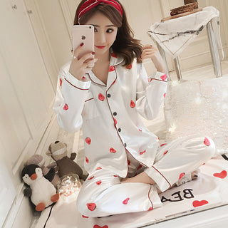 Silk Multiple print pajamas