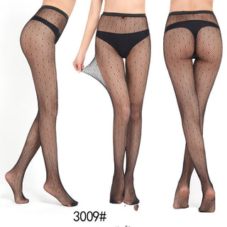 Stockings Jacquard Net Pants Hollow Temptation Fishnet Stockings Bottoming Pantyhose