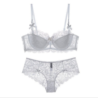 Quarter cup bra Lingerie set