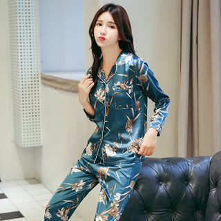 Silk pajama set