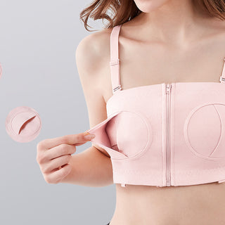 Cotton Hands-free Breast-sucking Bra