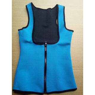 Zipper-style Sports Wicking open-bust Vest