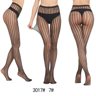 Stockings Jacquard Net Pants Hollow Temptation Fishnet Stockings Bottoming Pantyhose