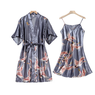 Silk Robe set Sleepwear