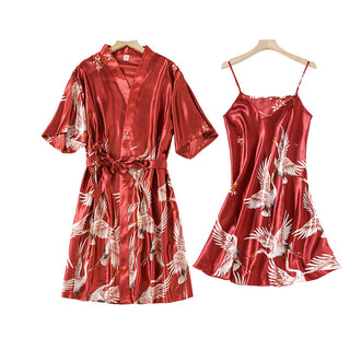 Silk Robe set Sleepwear