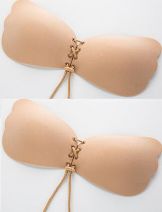 2 Stick-on bra with Lace