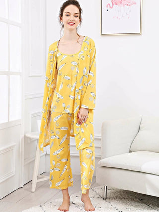 Three-piece pajama Sleepwear