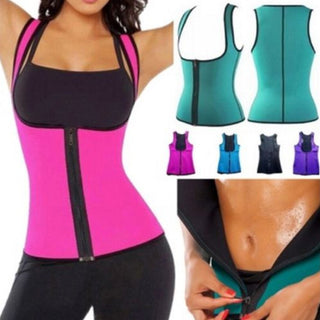 Zipper-style Sports Wicking open-bust Vest