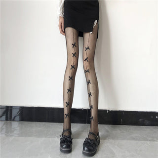 Women's Anti-snagging Bow Stockings Thin