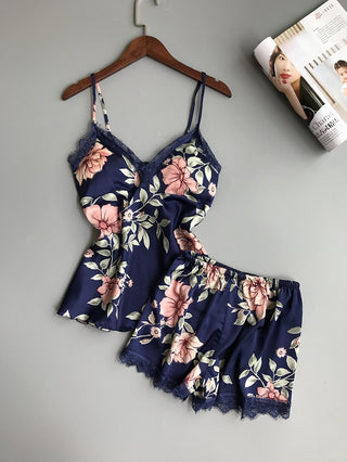 Printed Camisole and Short Set Sleepwear