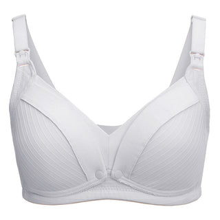 Nursing Bra Feeding Without Rims Gathered Cotton