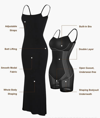 Shapewear Dress Playsuit Tummy Tuck Lift Corset