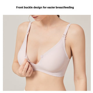 Nursing Push Up Bras Postpartum Feeding Front Buckle