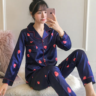 Silk Multiple print pajamas