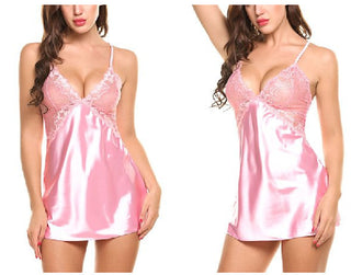 Silk Lace Chemise Lingerie