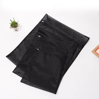 Thickened black laundry bag