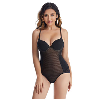 Underwired Bra Bodysuit Shapewear