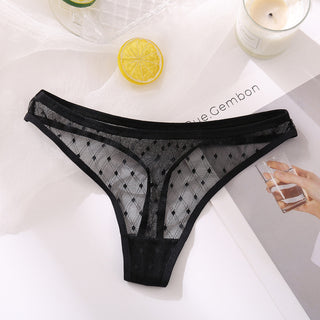 Fashion Sexy Solid Color Breathable Women's Thong