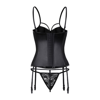 Black Lace Corset Lingerie