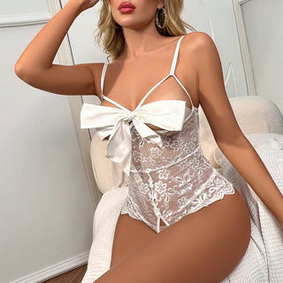 Deep V-neck Lingerie bodysuit