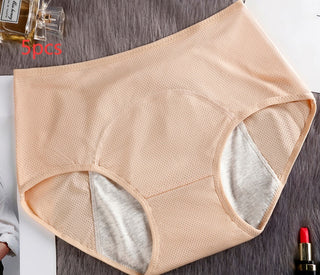 5PCS Leak Proof Menstrual Underwear