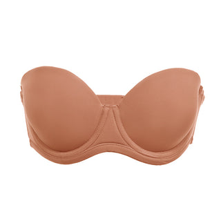 Women's plus size Strapless bra