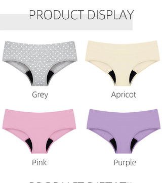 Minimalist Printed Leak Proof Menstrual Underwear