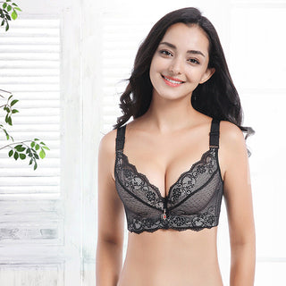 Temperament Lace Push Up Bra