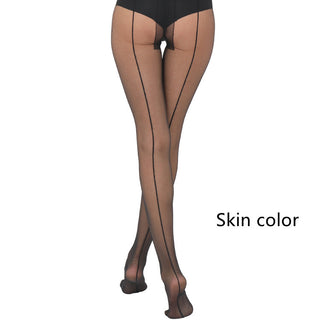 Back Vertical Line hosiery