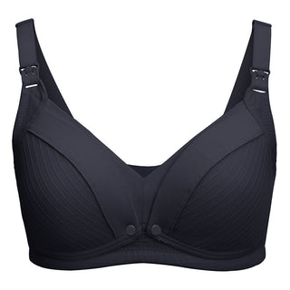 Nursing Bra Feeding Without Rims Gathered Cotton