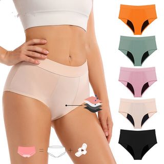 Briefs High Waist Breathable Menstrual Panties